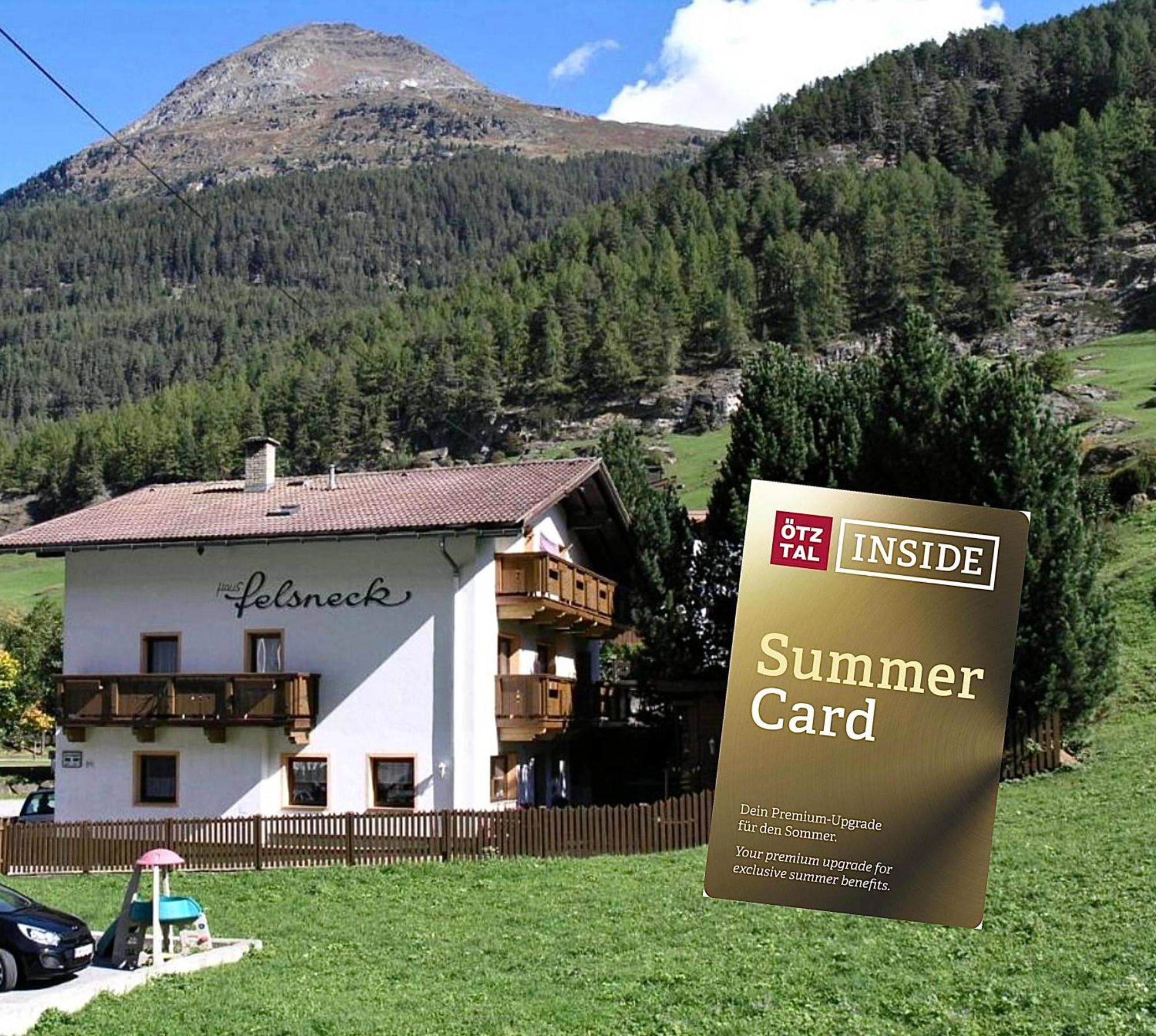 Bed and Breakfast Haus Felsneck Sölden Zewnętrze zdjęcie